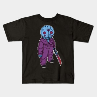 Retro Sam Voorhees candy 2 Kids T-Shirt